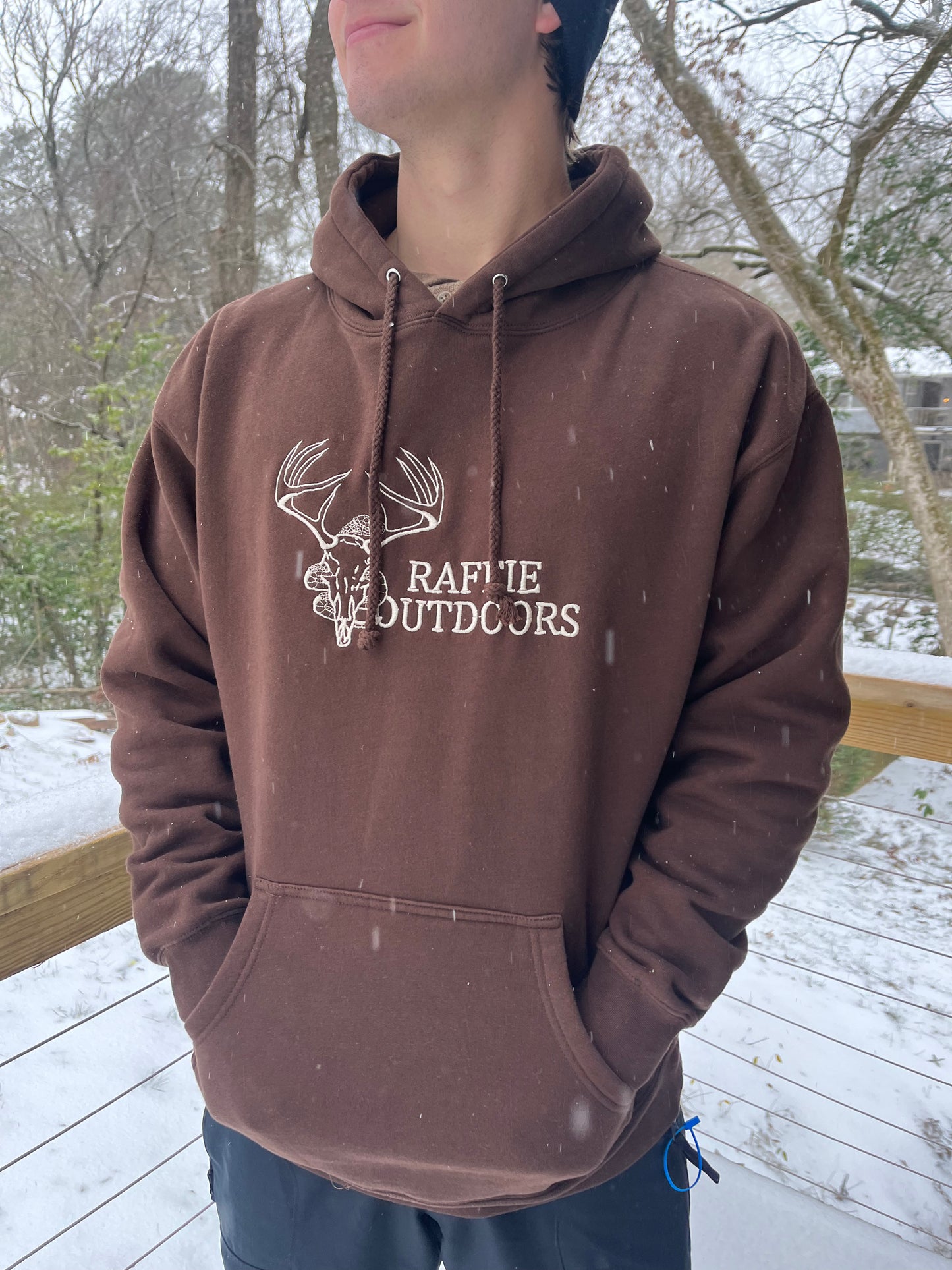 Brown Raffie Outdoors HeavyWeight Hoodie
